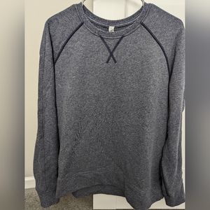 Lululemon Women's Crew Gray Sweatshirt Sz 10
